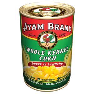425 grams of sweet corn kernels in brine