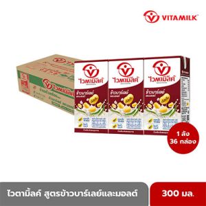 Vitamilk UHT Barley and Malt Formula 300 ml. X 36 boxes
